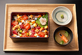 ランチ ばらちらし あら汁付き 酢重の鮨 ザ・スプラジール横浜（和食）